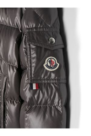 bomber in piuma d'oca grigio MONCLER KIDS | J29541A00018595ZJ918